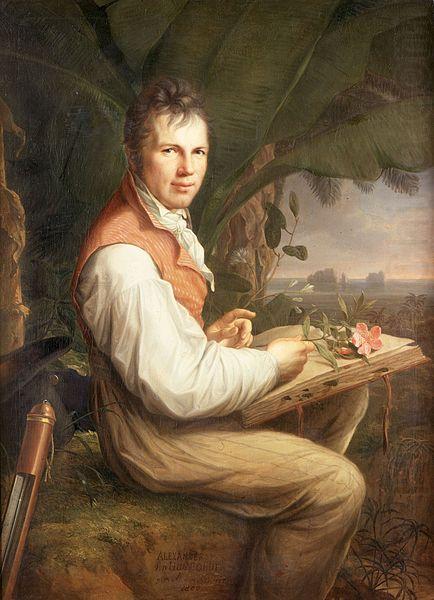 Friedrich Georg Weitsch Alexander von Humboldt china oil painting image